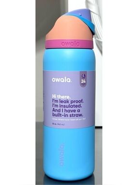 Owala 32oz FreeSip Water Bottle, IN BLOOM
